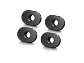 X4 ALU CASTER BUSHING FRONT 3° / REAR 0.5° - 1 DOT (4)