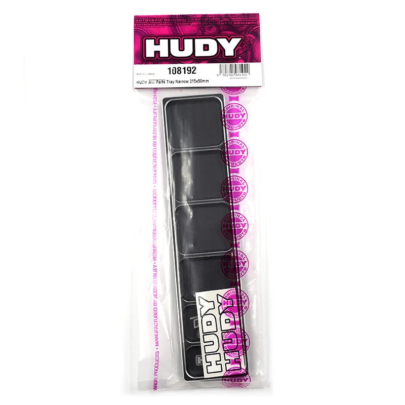 HUDY Alu Parts Tray Narrow 215x50mm