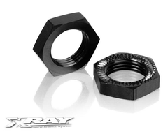 WHEEL NUT - RIBBED - HARD COATED (2)
