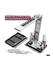 HUDY ALU TRAY FOR ACCESSORIES & PIT LED