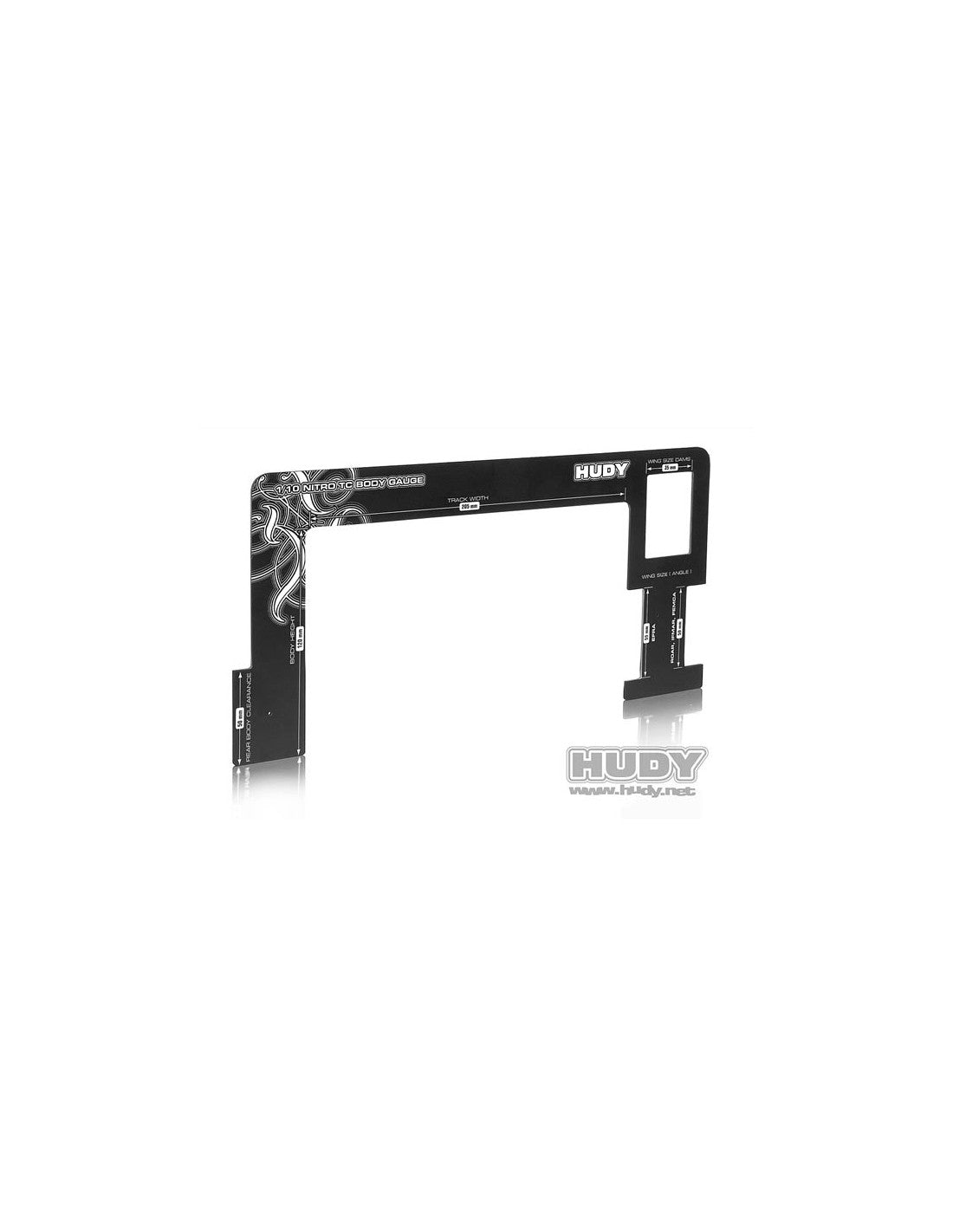 HUDY BODY GAUGE 1/10 NITRO TOURING CARS