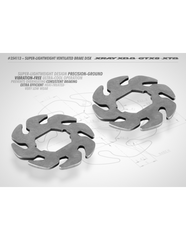 SUPER-LIGHTWEIGHT VENTILATED BRAKE DISK - PRECISION-GROUND (2)