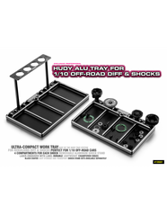 HUDY ALU TRAY FOR 1/10 OFF-ROAD DIFF & SHOCKS