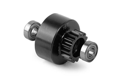 XB808 CLUTCH BELL 16T WITH OVERSIZED 5x12x4MM BALL-BEARINGS - V2