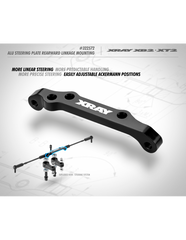 ALU STEERING PLATE REARWARD LINKAGE MOUNTING - 7075 T6 - V2