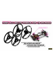 ALU SET-UP WHEEL FOR 1/8 ON-ROAD (4)