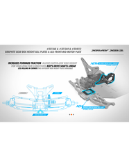 GRAPHITE GEAR BOX HEIGHT ADJUSTMENT PLATE