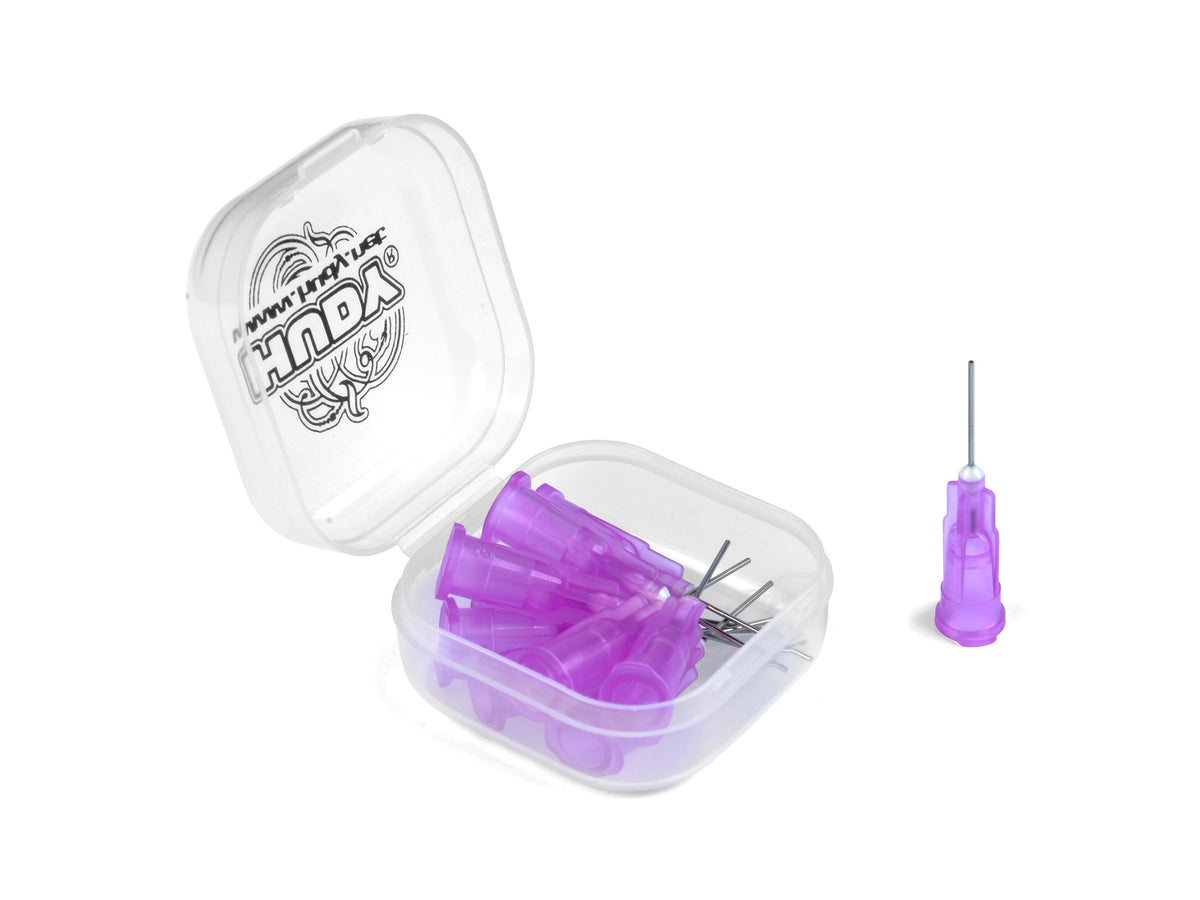 HUDY GLUE TIP NEEDLE 0.3MM - STRAIGHT (10)