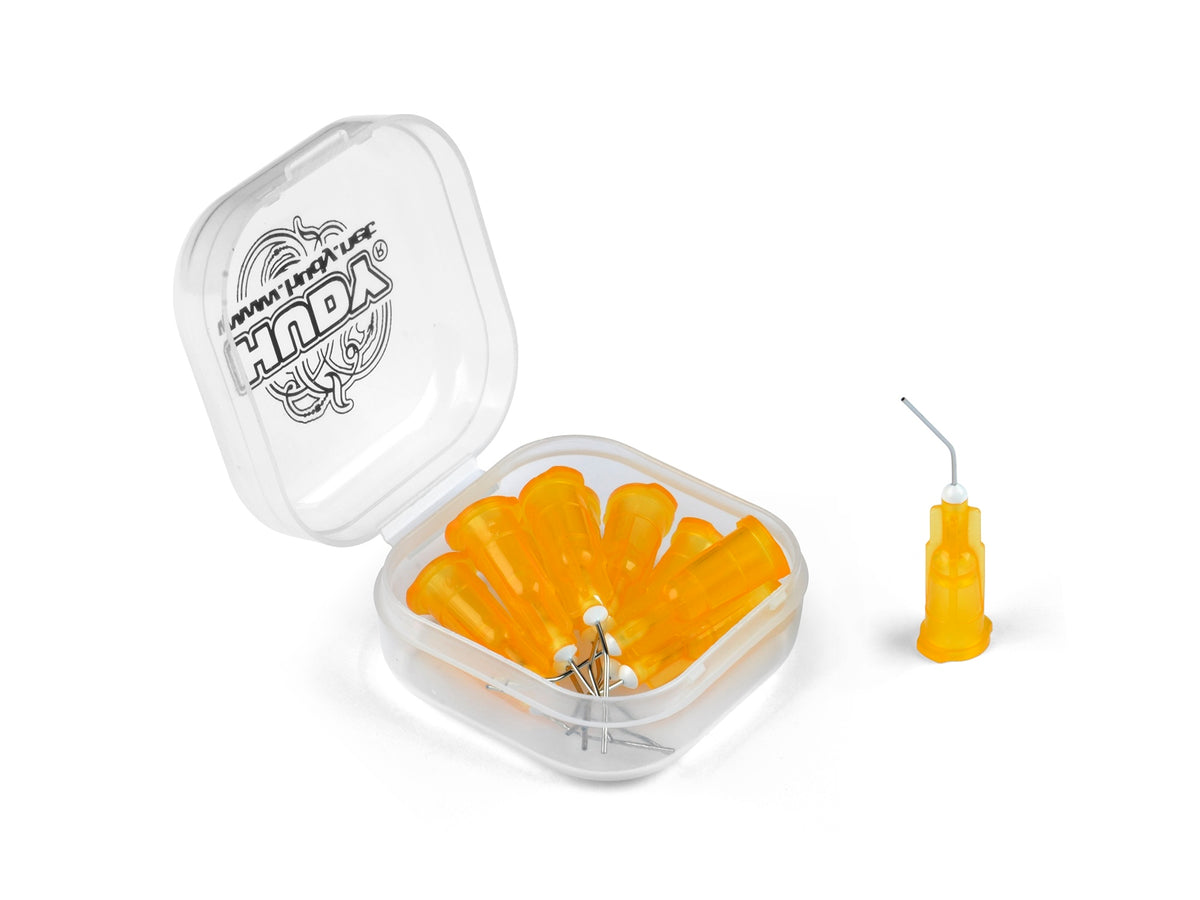 HUDY GLUE TIP NEEDLE 0.3MM - BENT (10)