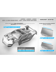 XT2 LEXAN REAR WING - HIGH