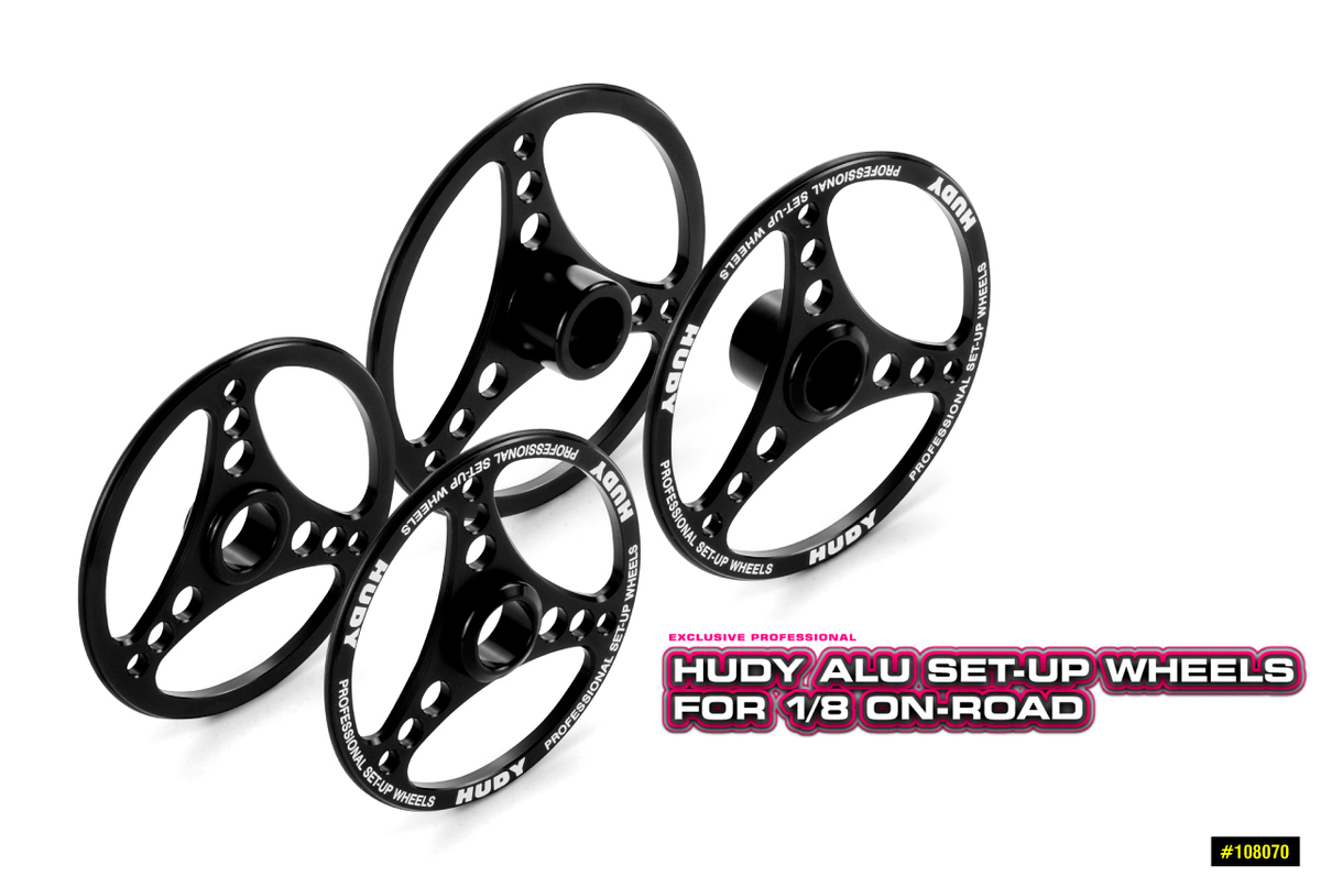 ALU SET-UP WHEEL FOR 1/8 ON-ROAD (4)