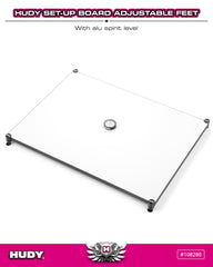 HUDY 10mm SET-UP BOARD LEVEL ADJUSTABLE FEET (4)