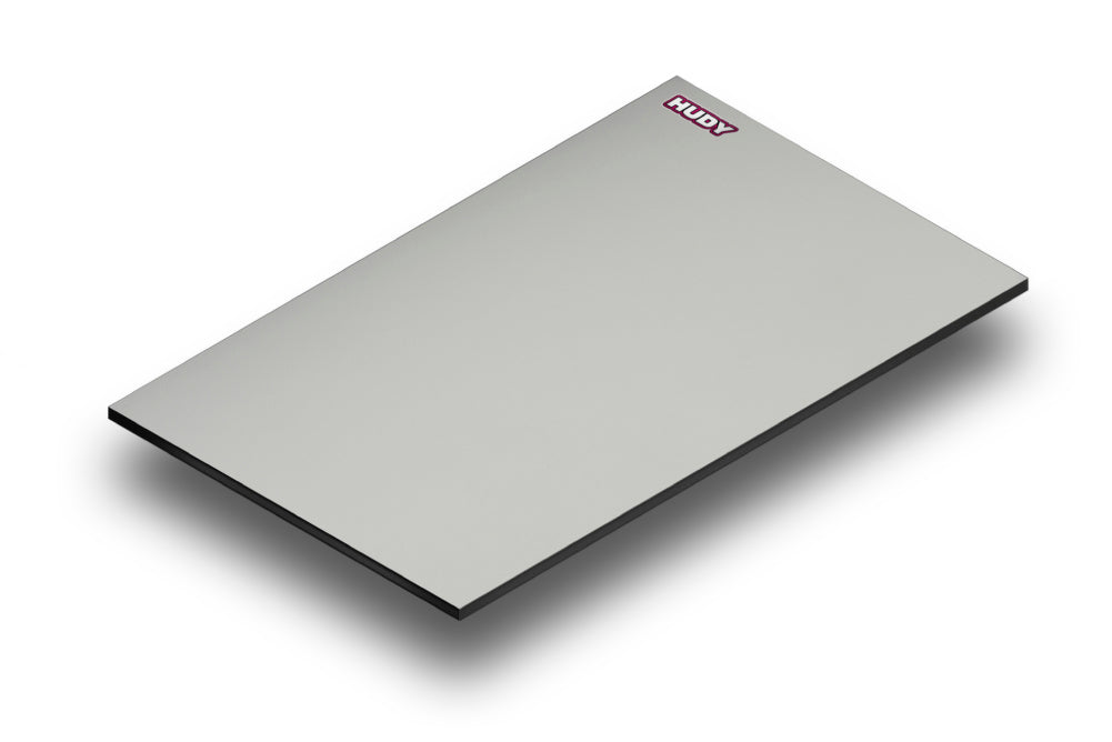 Flat Set-up Board 1 8 On-road  Lightweight - Grey
