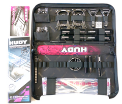 SET-UP STATION & SET-UP TOOLS + CARRYING BAG FOR 1/10 TOURING CARS