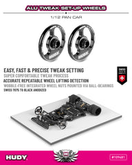 ALU TWEAK SET-UP WHEEL FOR 1/12 PAN CAR (2)