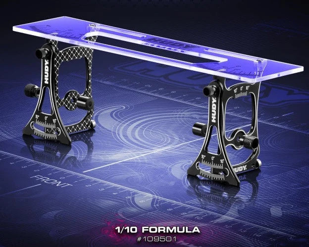 HUDY SET-UP STATION FOR 1/10 FORMULA CARS