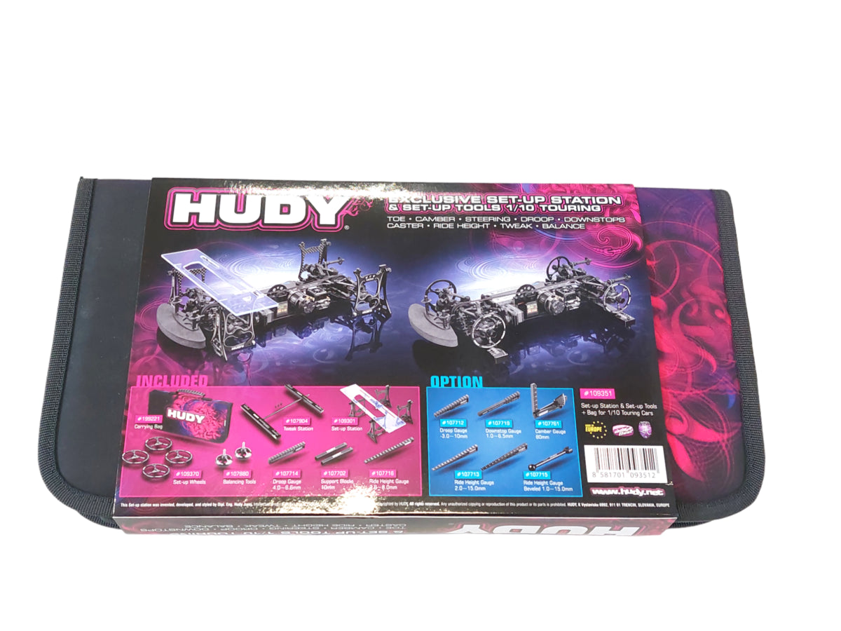 SET-UP STATION & SET-UP TOOLS + CARRYING BAG FOR 1/8 GT