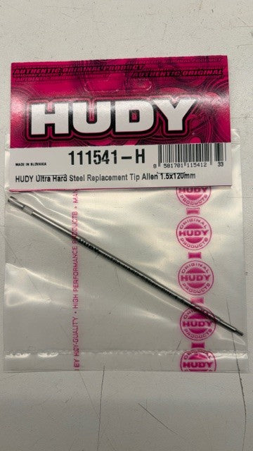 HUDY ULTRA HARD STEEL REPLACEMENT TIP # 1.5  x 120MM