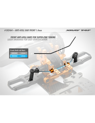 T4F ANTI-ROLL BAR FRONT 1.4 MM