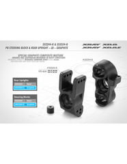 XB8 PB STEERING BLOCK LB - GRAPHITE
