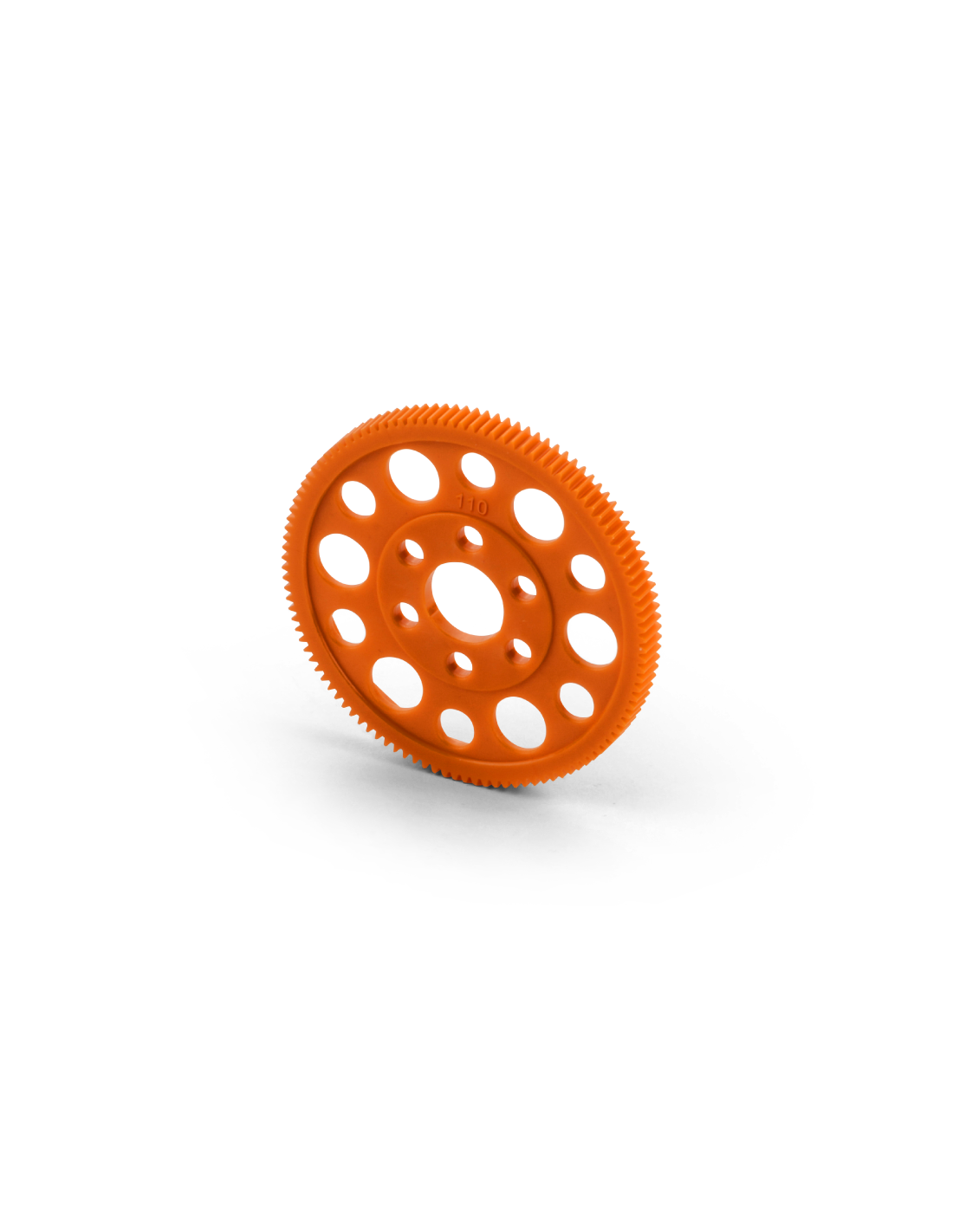 110T / 64 Composite Offset Spur Gear  - Orange