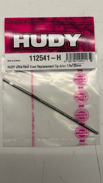 HUDY ULTRA HARD STEEL REPLACEMENT TIP # 2.5  x 120MM