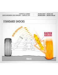 XB8 FRONT SHOCK ABSORBERS ZERO REBOUND  COMPLETE SET (2)