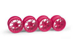 XRAY M18MT STARBURST WHEELS - PINK (4)