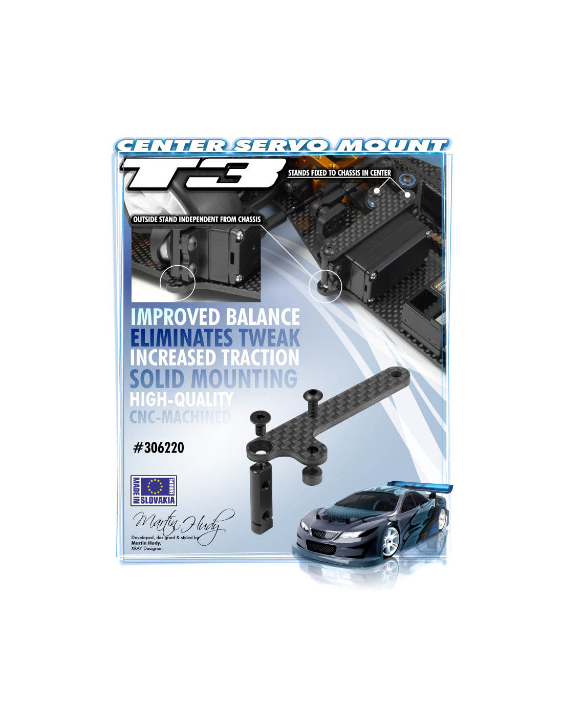 CENTER SERVO MOUNT - SET