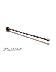 XB808 REAR CENTRAL CVD DRIVE SHAFT 133MM - HUDY SPRING STEEL™
