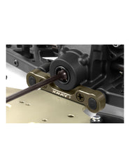 XB808 ALU FRONT LOWER SUSP. HOLDERS SET - SWISS 7075 T6 (7MM) - HARD COATED