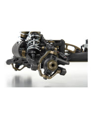 XB808 ALU CASTER BLOCK 14° LEFT - SWISS 7075 T6 - HARD COATED