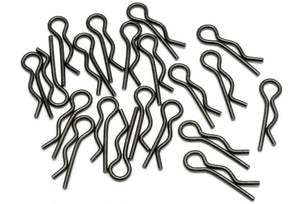 HPI Body Clip (8Mm/Black/20Pcs)