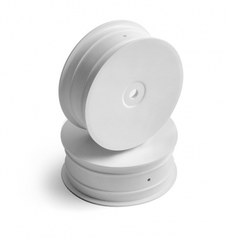 FRONT WHEELS WHITE V2 (2) 14mm Hex