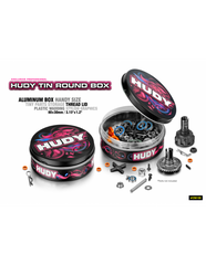 HUDY TIN ROUND BOX 80x30MM