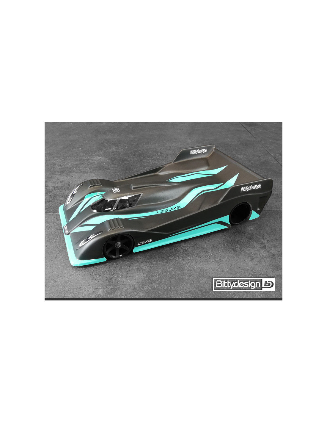 Bitty Design LSM19 clear body 1/12 Pan-Car Light weight