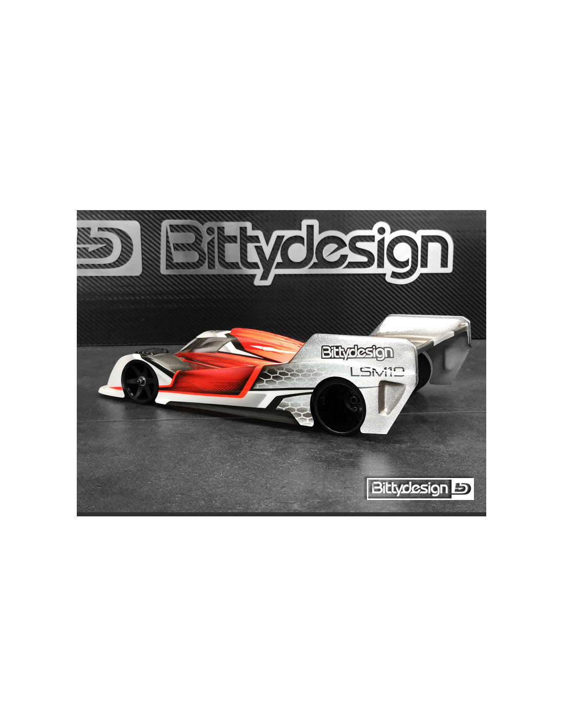 Bitty Design LSM19 clear body 1/12 Pan-Car Light weight