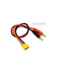 DYNOMAX Charge Lead XT60 with 4mm banana connectors