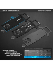 X12'20 ALU CHASSIS 2.0MM - 7075 T6