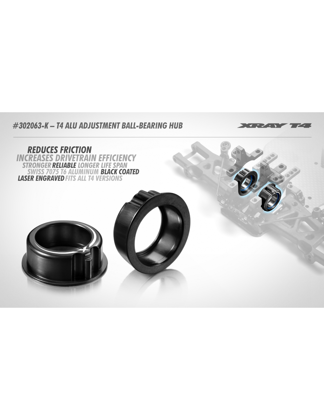T4 Alu Adjustment Ball-Bearing Hub (2)