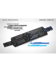 New XB4'20 Alu Chassis  - Swiss 7075 T6 (2.5mm)