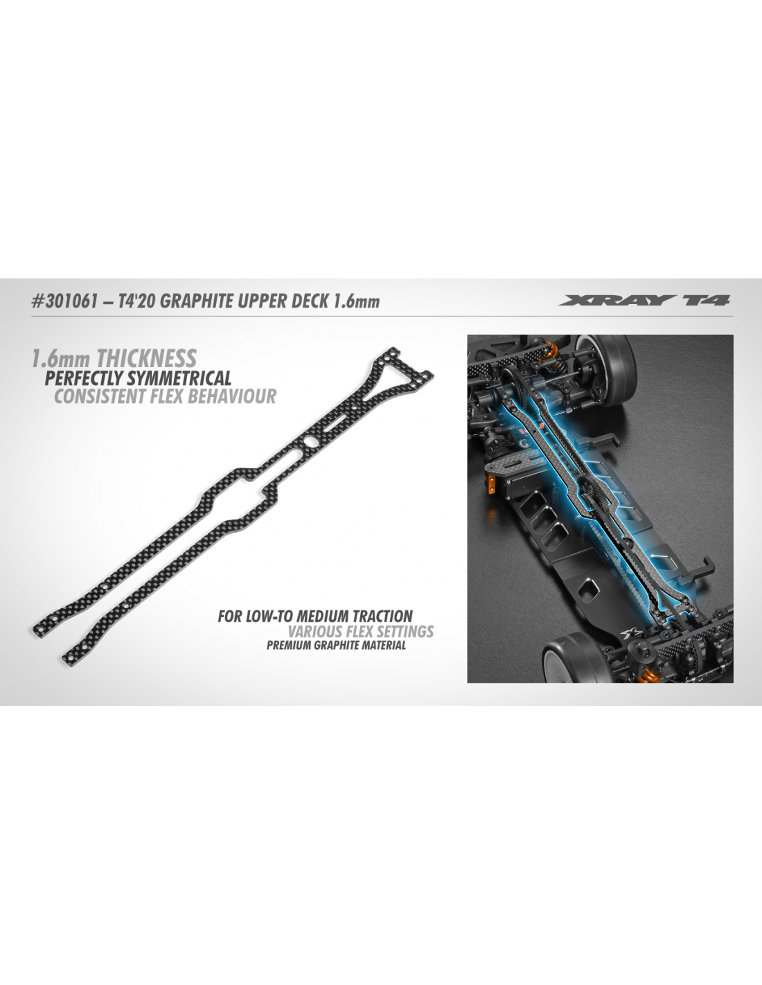 T4'20 GRAPHITE UPPER DECK 1.6MM