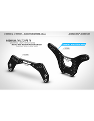 ALU SHOCK TOWER REAR 3.0MM - SWISS 7075 T6