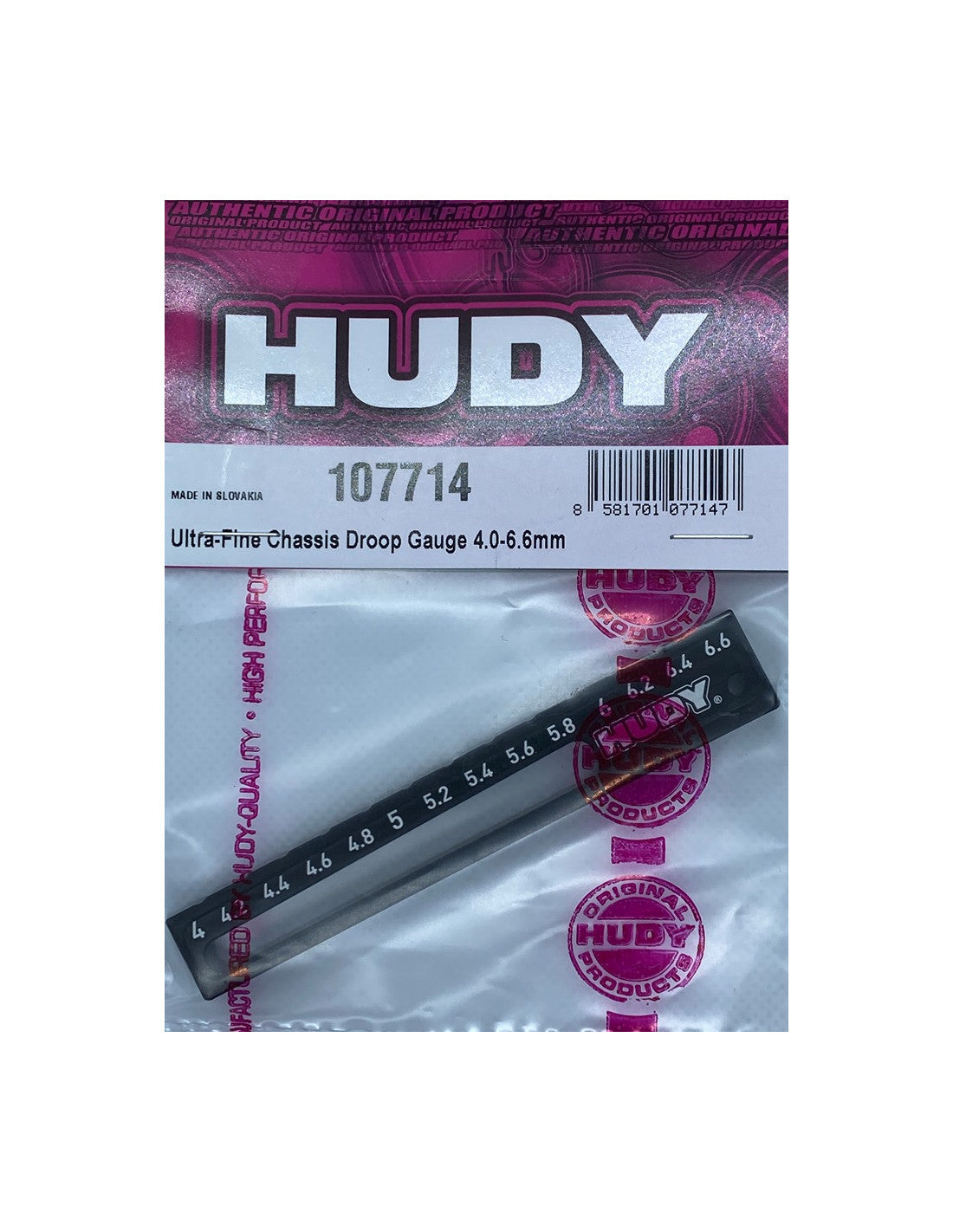 ULTRA-FINE CHASSIS DROOP GAUGE 4.0-6.6MM