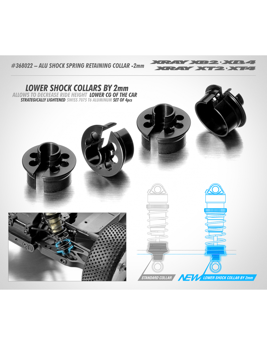 ALU SHOCK SPRING RETAINING COLLAR -2MM (4)