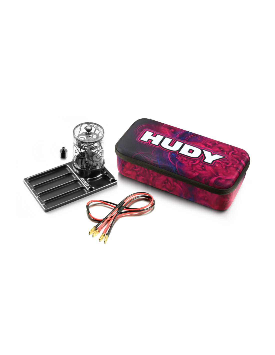HUDY AIR VAC - VACUUM PUMP WITH TRAY - ON-ROAD 1/8, 1/10, 1/12