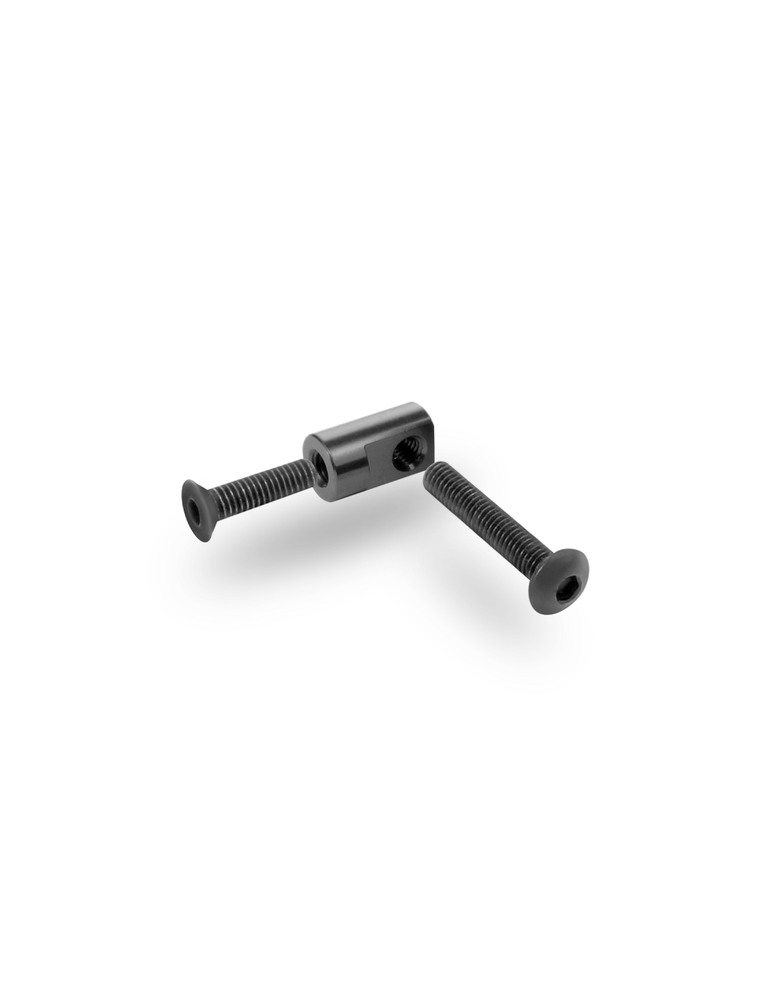 ALU FAN MOUNT - SORT