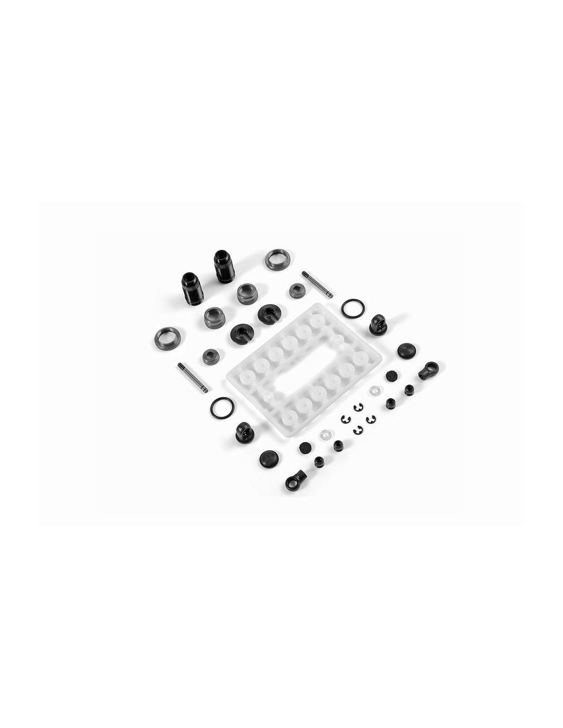 ALU SHOCK ABSORBER-SET - BLACK (2)