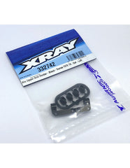 ALU UPPER ARM HOLDER -  LEFT - BLACK - SWISS 7075 T6 - SET