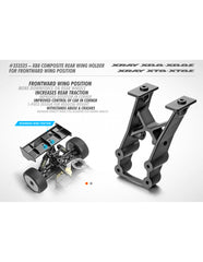 XB8 Composite Wing Holder for Frontward Wing Position